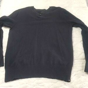 Mens Hurley V Neck Long Sleeve Cotton Sweater Sz M